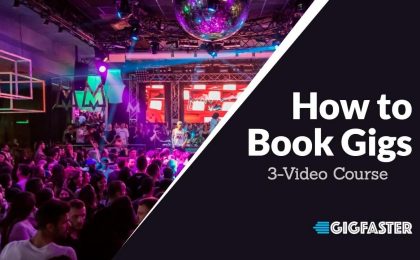 How to book gigs